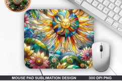Mouse Pad Sublimation, Summer Mouse Pad PNG Design Product Image 1