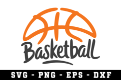 Basketball Svg |Basketball SVG Cut files | Cricut Product Image 1