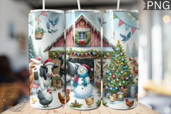 Farm Animals Tumbler Wrap - Christmas Tumbler Design Product Image 1