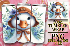 Enchanted Journeys 20oz tumbler wrap, Goose Product Image 1