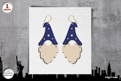 Patriotic Earrings Laser Cut Bundle | Jewerly | SVG Product Image 16