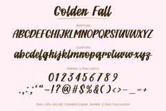 Golden Fall - Handwritten Script Font Product Image 18