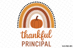 Thankful Principal Svg | Halloween Svg | Svg Cut Files Product Image 1
