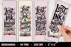 Lost in Imagination Bookmark Sublimation Product Image 1