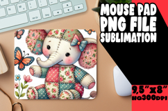 Whimsical Mouse Mat Sublimation, Animals Product Image 1