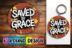 Whimsical Circle Ornaments Design, Religious Product Image 1