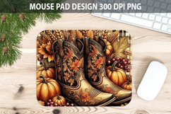 Boots Mouse pad Sublimation - Thanksgiving PNG Design Product Image 1