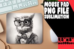 Owl-Themed Sublimation for Mouse Pad Collection Product Image 1