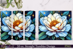 Floral Tumbler Wrap | Magical Flowers Meadow Product Image 1