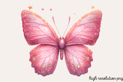 Gilter Butterfly Sublimation PNG Product Image 1