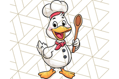 Goose Occupation Clipart PNG, Cute Job-Themed Graphics Product Image 2