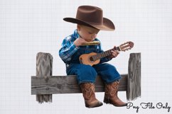Little Cowboy Clipart PNG Product Image 1