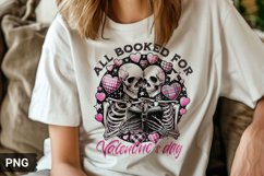 All Booked For Valentine&#039;s Day - Valentine&#039;s Day Sublimation Product Image 1