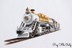 Gold and Black Christmas Clipart PNG Product Image 1