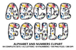 Watercolor Soccer Alphabert Numbers PNG Clipart 300DPI Product Image 3