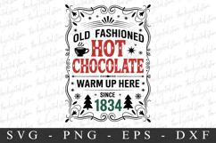 Old Fashioned Hot Chocolate Svg | Christmas svg Product Image 1