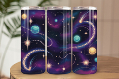 Festive Happy New Year Tumbler Wrap 2026: 20oz Skinny Tumble Product Image 1