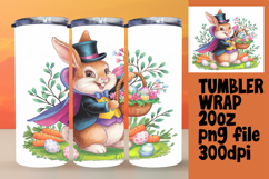 EXCLUSIVE 20oz Tumbler Design , Easter Bunny Product Image 1