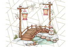 Scandinavian Christmas Gnomes Clipart PNG, Cute Gnome Png Product Image 2