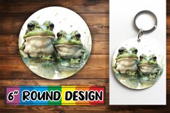 Colorful Round Sublimation Car Coaster Gallery Product Image 1