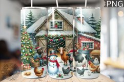 Farm Animals Tumbler Wrap - Christmas Tumbler Design Product Image 1