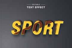Editable Text Effect for Illustrator. Vector Graphic styles Product Image 1