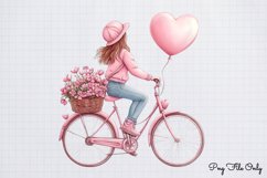 Coquette Valentine Sublimation Clipart PNG Product Image 1