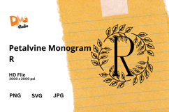 Petalvine Monogram Product Image 1