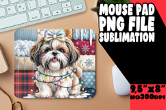 JOYFUL mouse MAT Playful Art, Holiday Pets Product Image 1