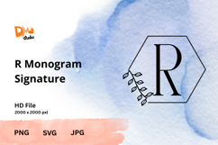 Monogram Signature Product Image 1