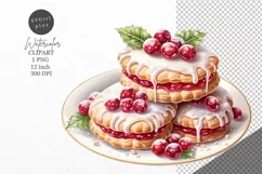 Christmas clipart, Cookie clipart, Winter clipart Product Image 1