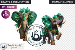 Fantasy Animal and crystal PNG Clipart scrapbooking Product Image 1