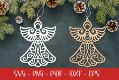 Christmas Decorations laser SVG PNG| 55 Designs Product Image 15