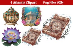 Atlantis Clipart PNG Product Image 1