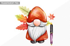 Autumn Gnome Sublimation Bundle - Gnome Autumn Clipart Product Image 16