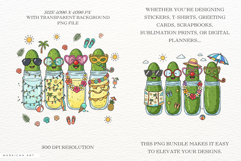 Summer Beach Pickles Clipart Product Image 2