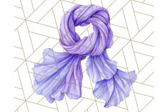 Watercolor Winter Hats and Scarves Clipart PNG Product Image 2