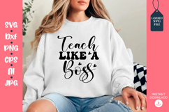 Teacher Svg Design, Teacher Quote Svg, Teacher Svg Product Image 1