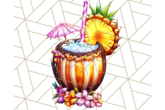 Chibi Summer Girls Clipart PNG, Bright Kawaii Summer Art Product Image 2