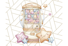 Kawaii Space Vehicles Clipart PNG, Cute Sci-Fi Tech Clip Art Product Image 2