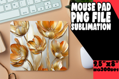 WHIMSICAL MOUSE MAT GIFT MAGIC, 3D Flower Product Image 1