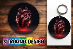 Diverse Heart Designs Sublimation Product Image 1