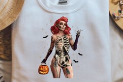 Vintage Witch Halloween Sublimation PNG Product Image 2