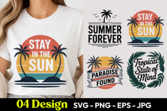 Stay In The Sun SVG PNG Product Image 1