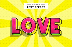 Editable Text Effect for Illustrator. Vector Graphic styles Product Image 1