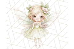 Pastel Fairies and Butterflies PNG, Spring Fantasy Clipart Product Image 2