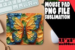 Butterfly Garden 3D Mouse Pad - Spring Product Image 1