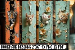 Unique Sublimation Bookmarks with Animals Product Image 1