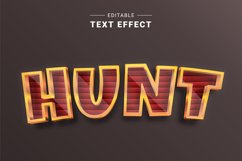 Editable Text Effect for Illustrator. Vector Graphic styles Product Image 1