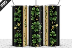 3D St Patrick&#039;s Day Tumbler Wrap| Sublimation Design Product Image 3